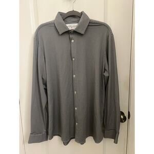 Mizzen+Main Men's Spinnaker Collection Button Down Shirt Standard Fit XL Gingham